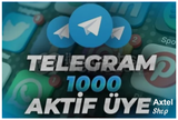 ✨Telegram 1000 Üye/Abone✨