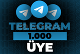 ⭐TELEGRAM 1000 ÜYE / DESTEK⭐