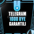 Telegram 1000 üye [GARANTİLİ]