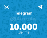 Telegram 10000 Görüntülenme (1 Yıl Garantili)