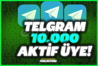 Telegram 10.000 Kanal Grup Üye