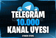 ⭐ TELEGRAM 10.000 Kanal / Grup Üyesi