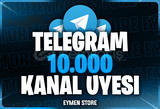 ⭐ TELEGRAM 10.000 Kanal / Grup Üyesi