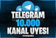 ⭐ TELEGRAM 10.000 Kanal / Grup Üyesi ⭐