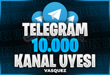 ⭐ TELEGRAM 10.000 Kanal / Grup Üyesi ⭐