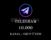 Telegram 10.000 Kanal - Grup Üyesi