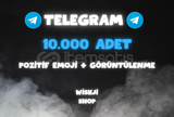 ⭐️TELEGRAM 10.000 POZİTİF EMOJİ+GÖRÜNTÜLENME⭐️