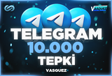 ⭐ TELEGRAM 10.000 TEPKİ ⭐