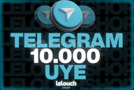 ⭐TELEGRAM 10.000 ÜYE ⭐