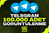 ✨Telegram 100.000 Adet Görüntülenme!