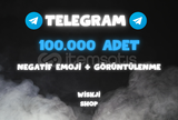 ⭐️TELEGRAM 100.000 NEGATİF EMOJİ+GÖRÜNTÜLENME⭐️