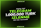 ⭐Telegram 1.000.000 Türk Görüntülenme