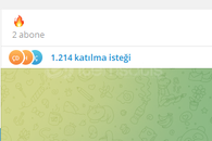 Telegram 1200 istekli taze kasım kanal