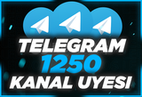 ⭐TELEGRAM 1.250 Kanal/Grup Üyesi [Anında]