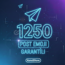 TELEGRAM 1250 POST EMOJİ GARANTİLİ