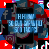 Telegram 1300 üye 30 gün garanti 