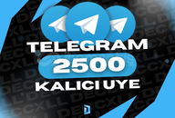 Telegram 2.500 Grup Üyesi | Kalıcı