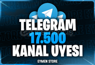 ⭐ TELEGRAM 17.500 Kanal / Grup Üyesi