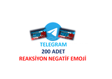 TELEGRAM 200 ADET NEGATİF EMOJİ