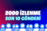 TELEGRAM 2000 İZLENME - SON 10 GÖNDERİ