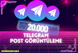 ✅ TELEGRAM 20.000 GÖRÜNTÜLENME - ANLIK İŞLEM