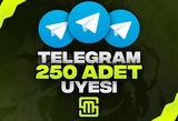 ✨Telegram 250 Adet Üye!