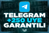 ⭐TELEGRAM 250 AKTİF ÜYE⭐