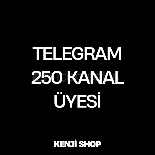 Telegram 250 Kanal Üyesi Telegram 250 Kanal Üyesi