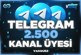 ⭐ TELEGRAM 2500 Kanal / Grup Üyesi ⭐