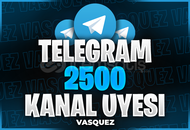 ⭐ TELEGRAM 2500 Kanal / Grup Üyesi ⭐