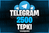 ⭐ TELEGRAM 2500 TEPKİ ⭐