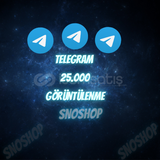 ⭐ Telegram 25.000 Görüntülenme ⭐