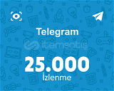 Telegram 25.000 Görüntülenme | Daha İyisi Yok!