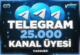 ⭐ TELEGRAM 25.000 Kanal / Grup Üyesi ⭐