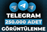 ⭐Telegram 250000 Görüntülenme + 30 Gün Garanti⭐