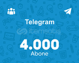 Telegram 4000 Üye