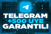 ⭐TELEGRAM 500 AKTİF ÜYE⭐