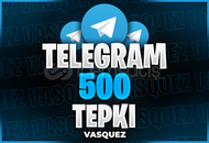⭐ TELEGRAM 500 Gerçek Tepki ⭐