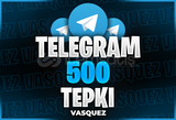 ⭐ TELEGRAM 500 Gerçek Tepki ⭐