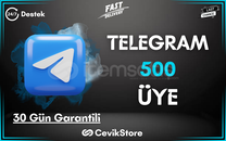 ⭐️Telegram 500 Global Üye [Garanti]⭐️