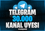 ⭐ TELEGRAM 30.000 Kanal / Grup Üyesi ⭐