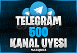 ⭐ TELEGRAM 500 Kanal / Grup Üyesi ⭐