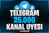 ⭐ TELEGRAM 25.000 Kanal / Grup Üyesi ⭐