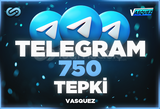 ⭐ TELEGRAM 750 TEPKİ ⭐