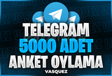 ⭐ TELEGRAM 5000 Anket Oylama ⭐