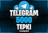⭐ TELEGRAM 5000 Gerçek Tepki ⭐
