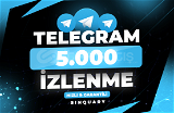 Telegram 5K Görüntülenme / Garantili + Anlık