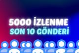 TELEGRAM 5000 İZLENME - SON 10 GÖNDERİ