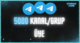 ⭐TELEGRAM 5000 KANAL/GRUP ÜYE⭐