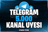 ⭐ TELEGRAM 5000 Kanal / Grup Üyesi